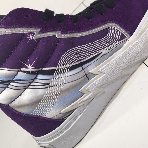 NWT Vans SK8 Hi Top Lightning Bolt Women’s 6 - Picture 7 of 10